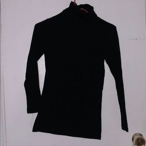 Black turtleneck